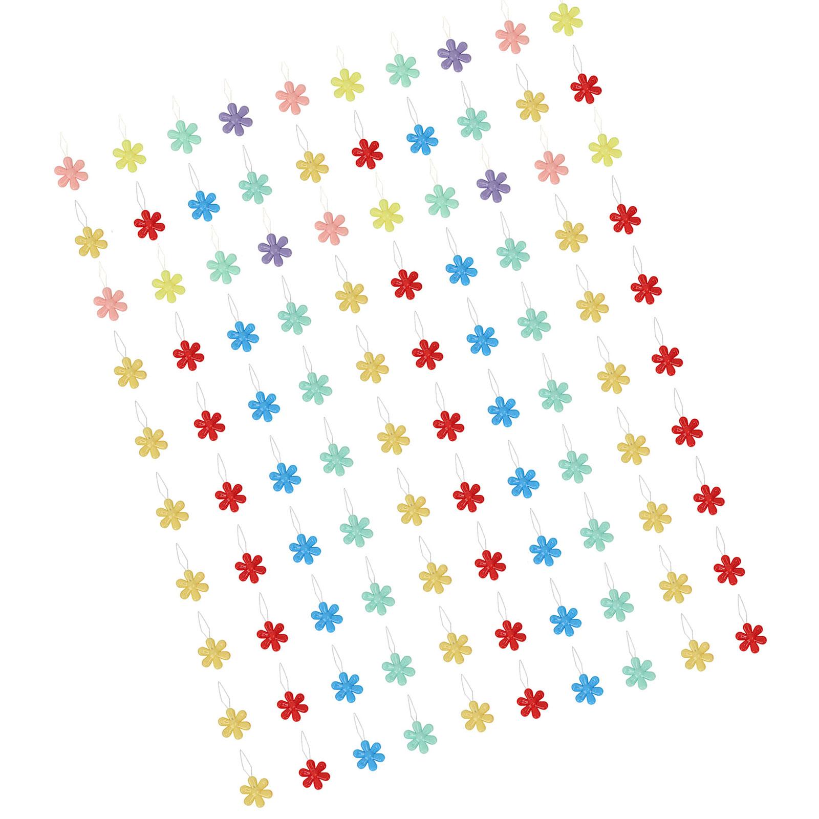 

100 Pcs Flower Needle Threader Needle Threading Tool Sewing Accessories for Large Eye Needle Hand DIY Sewing