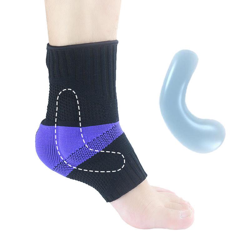Silikon-Knöchelbandage für Sport, Laufen und Basketball - Unisex Anti-Verstauchungs-Schutz