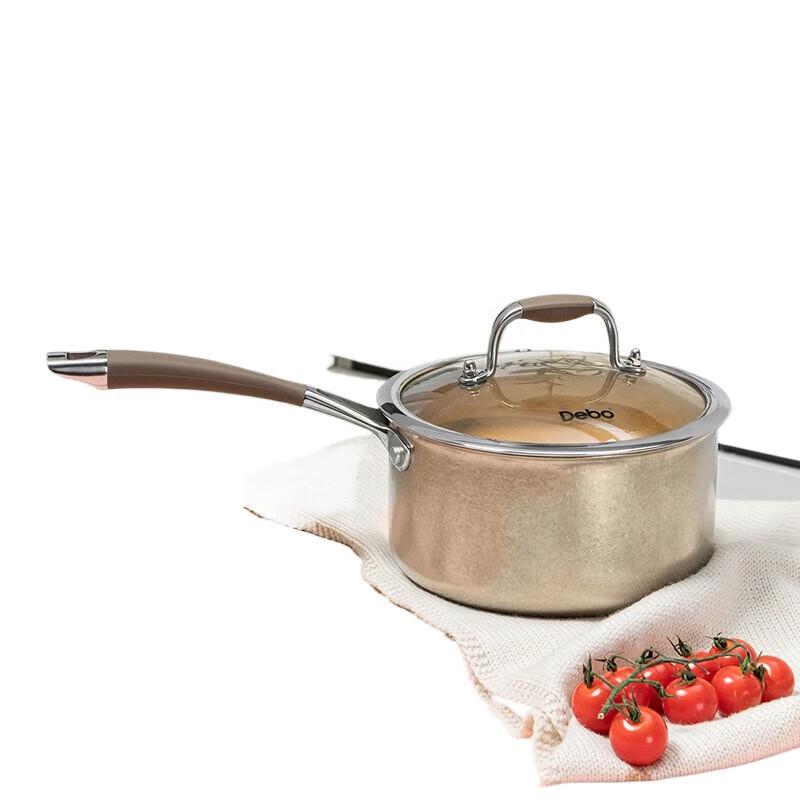 Debo Diana 18cm Titanium Milk Pot