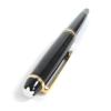 Excellent MONTBLANC fountain pen Meisterstck Pix Cap type Black gold 14K mens Used
