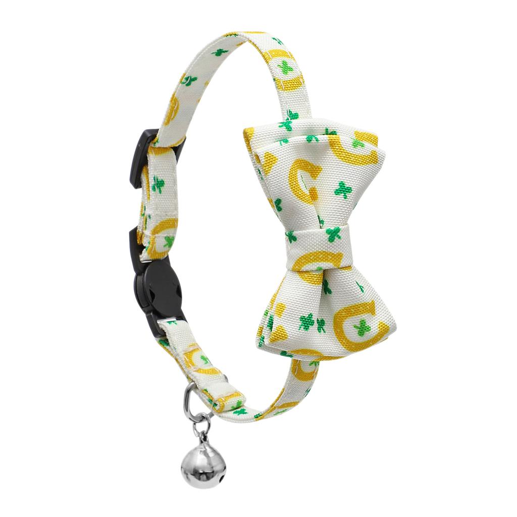 Buy CATER1 Irish Cat Collar Bowknot St. Patrick's Cat Collar Cat Collar
