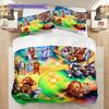 Fantasy Journey Through Emerald City Three-piece set (1 * duvet cover + 2 * pillowcase, without core) 2D Flat Soft and comfortable Bedding set