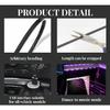 Colorful LED Car Interior Hidden App Remote Control Atmosphere Lamp USB Car Ambient Light Acrylic Strips Dashboard Lights RGB