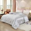Handmade Imitation Silk Quilt, All Season Quilt, Breathable Warm Comforter for Home Bedding, Multiple Sizes & Colors Available