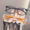 Trendy Women Colorful Anti Blue Light Reading Glasses Fashionable Frame Elderly Readers 6902