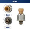 UXCELL 6.0L Fuel Injector Pressure Regulator & ICP Sensor for Ford 5C3Z-9C968-CA