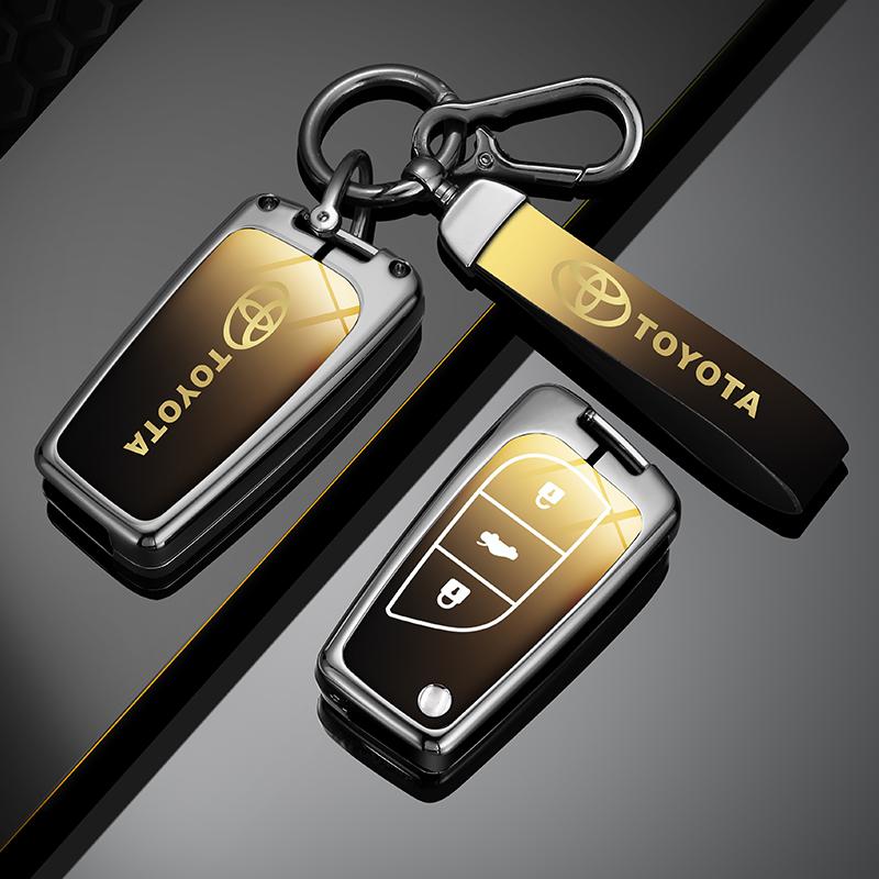 Husă de protecție din aliaj pentru cheie auto de la distanță Hot For Toyota pentru Toyota Auris Corolla Reiz Avensis Verso Yaris Aygo Rav4 Scion TC IM 2015 2016
