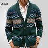 Men's Casual Cardigan Sweaters Shawl Collar Long Sleeve Knit Button Down Cardigans Fall Winter Lightweight Loose Fit Knitted Sweater Outwear for Men