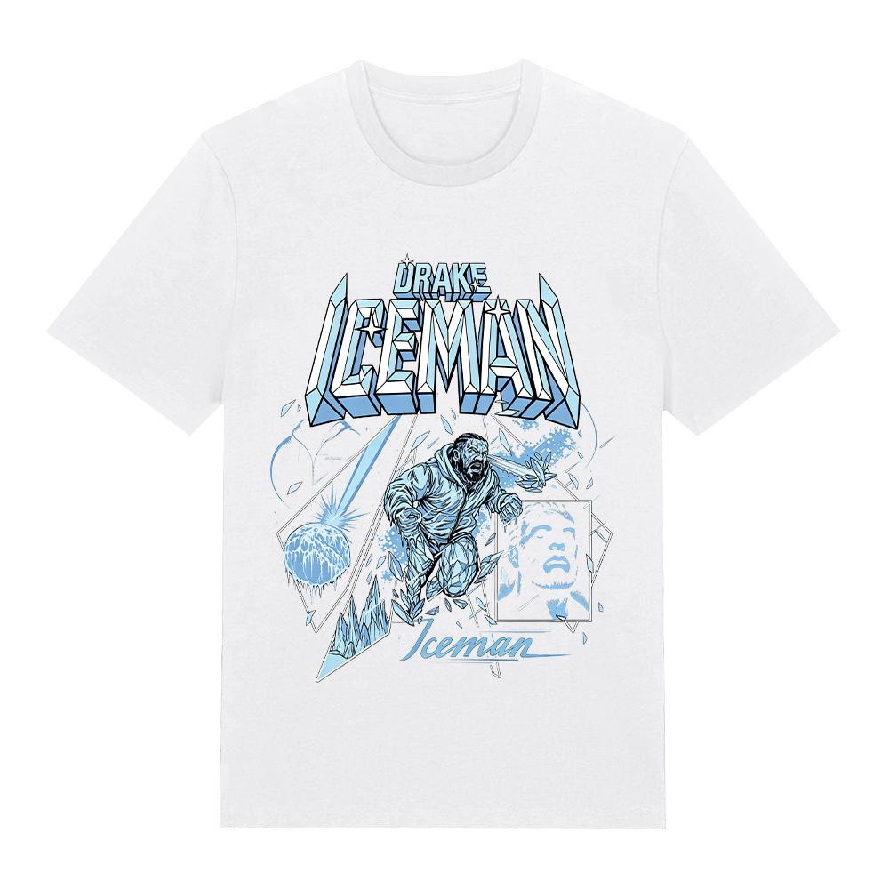 Iceman Comic T-Shirt 2026 Trending Tees Aesthetic Streetwear Unisex Cotton Tee Short Sleeve Tops Y2K