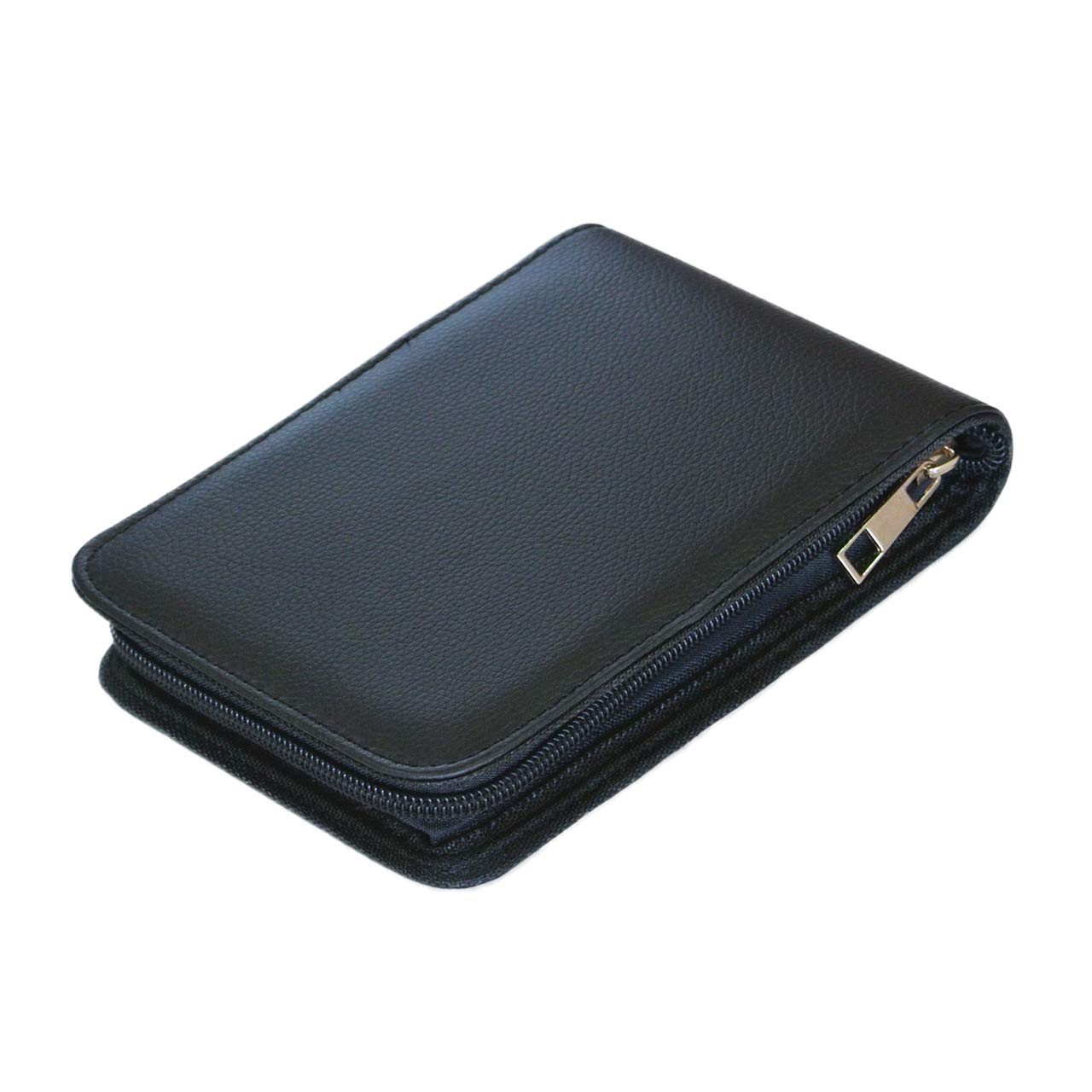 

Stork Corp Fountain Pen Pen Pencil Sheath for 12 Compact Leather Ballpoint Pen Case, Case, Pens, Storage, Pouch, (Black) чёрный