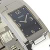 VERSACE Watches Silver/black blackDial Stainless Steel Quartz Analog display Women Used