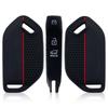 3/4/5 Buttons Silicone Car Key Case Cover Fob Holder For Kia Picanto Sorento Mq4 Carnival Ka4 Morning K5 Carens  Ev5 Ev9