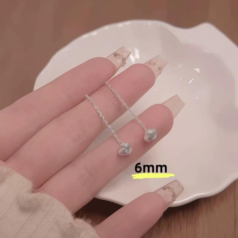 Simple New Style Stud Earrings with Exquisite Screw Design and Ear Bar Studs