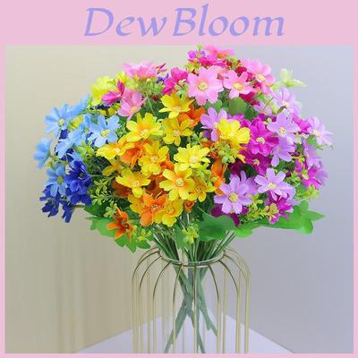 Künstliche Gänseblümchen 28 Köpfe Kleine Chrysantheme Seidenblume Für Heimdeko Und Außengartenverwendung