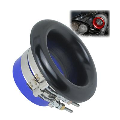 3/3.5/4 tum Kort Ramar Kalluftintag Turbos Horn Aluminium Hastighetstrattadapter Lättviktigt Bil Turboladdningshorn