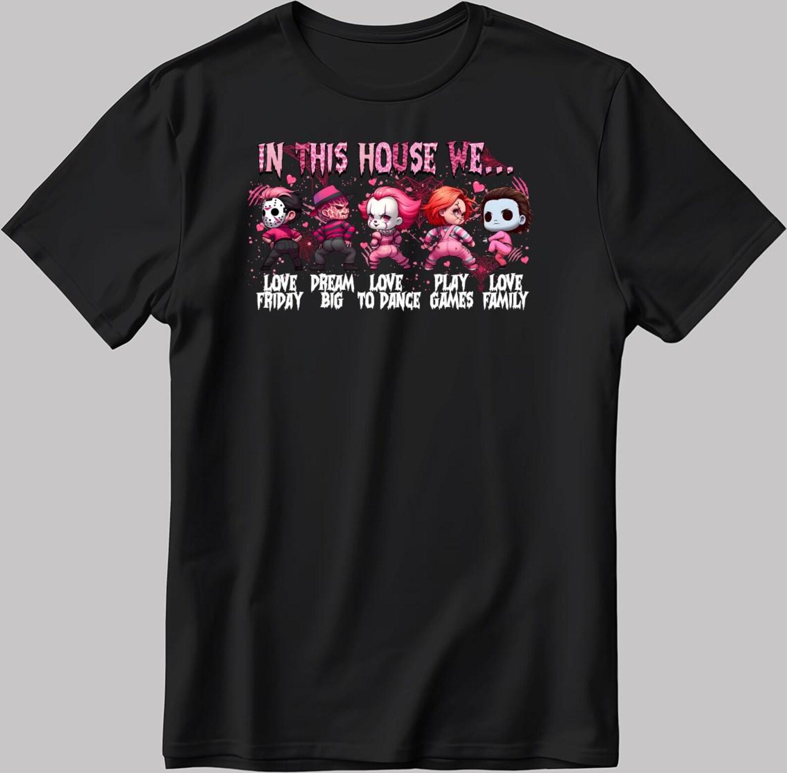 Ghost Halloween T-Shirt: There s Some Horrors In This House XL