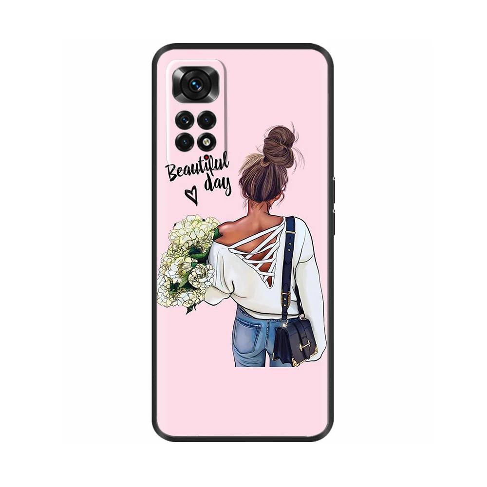 For Xiaomi Redmi Note 11 Pro Case Soft TPU Silicone Phone Back Cover Para For Xiaomi Redmi Note 11s Note11 Note 11Pro 11 S Cases