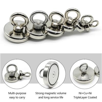 Strong Salvage Magnetic Lifting Ring, Anti-Collision Super Strong Magnetic Handling Suction Cup