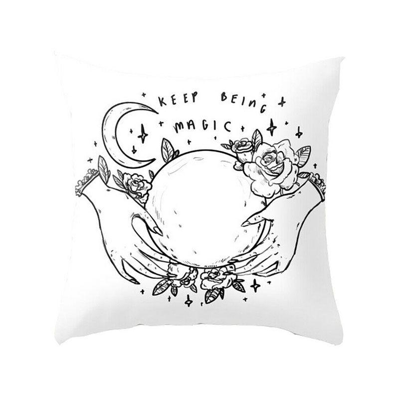 Fronha de Almofada com Estampa de Halloween Super Macia Ideal para Decoração de Casa e Presentes