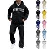 Erkek Fermuarlı Sweatshirt Ceket Takım Erkek Günlük Spor Takım Sweatshirt Takım