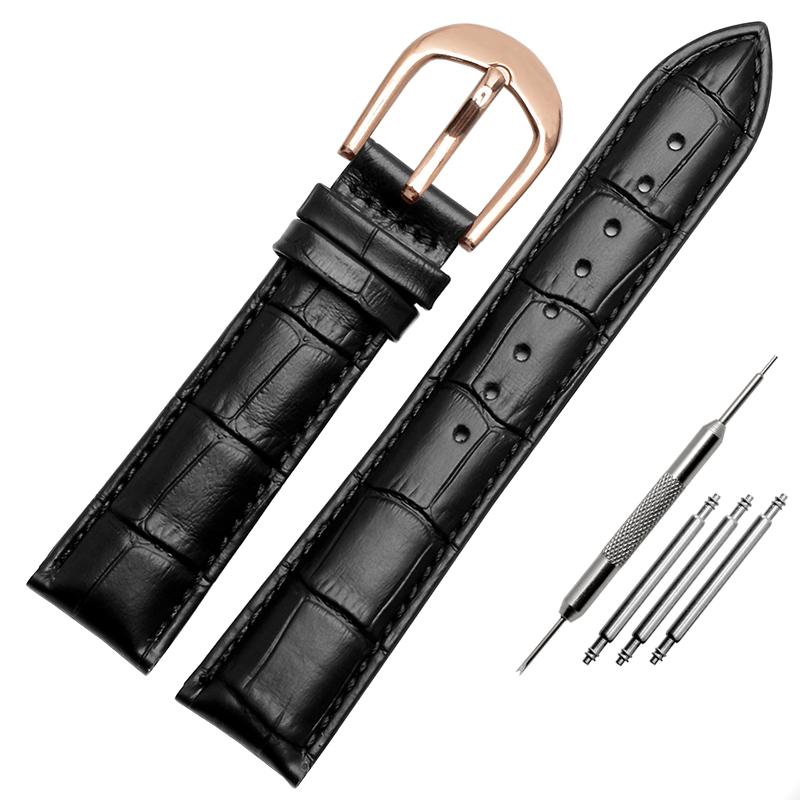 

For Casio/ Armani /TITUS Bracelet Men And Women Accessories 12mm/14mm/18mm/20mm22mm Soft And Comfortable Leather Strap 24mm