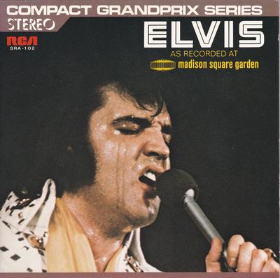 7-Zoll-Schallplatte ELVIS PRESLEY As Recorded At Madison Square Garde SRA102 RCA 1972 Japan Rock Gebraucht
