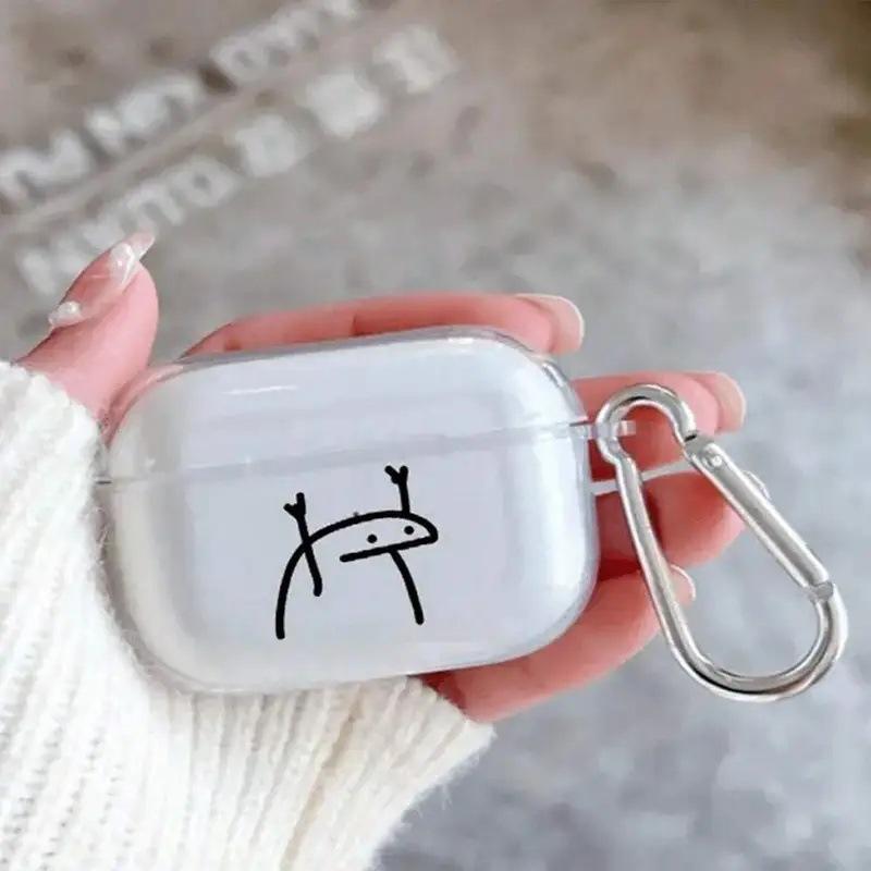 New cartoon line man for apple wireless bluetooth headset AirPods 1 /1 case AirPods Pro
