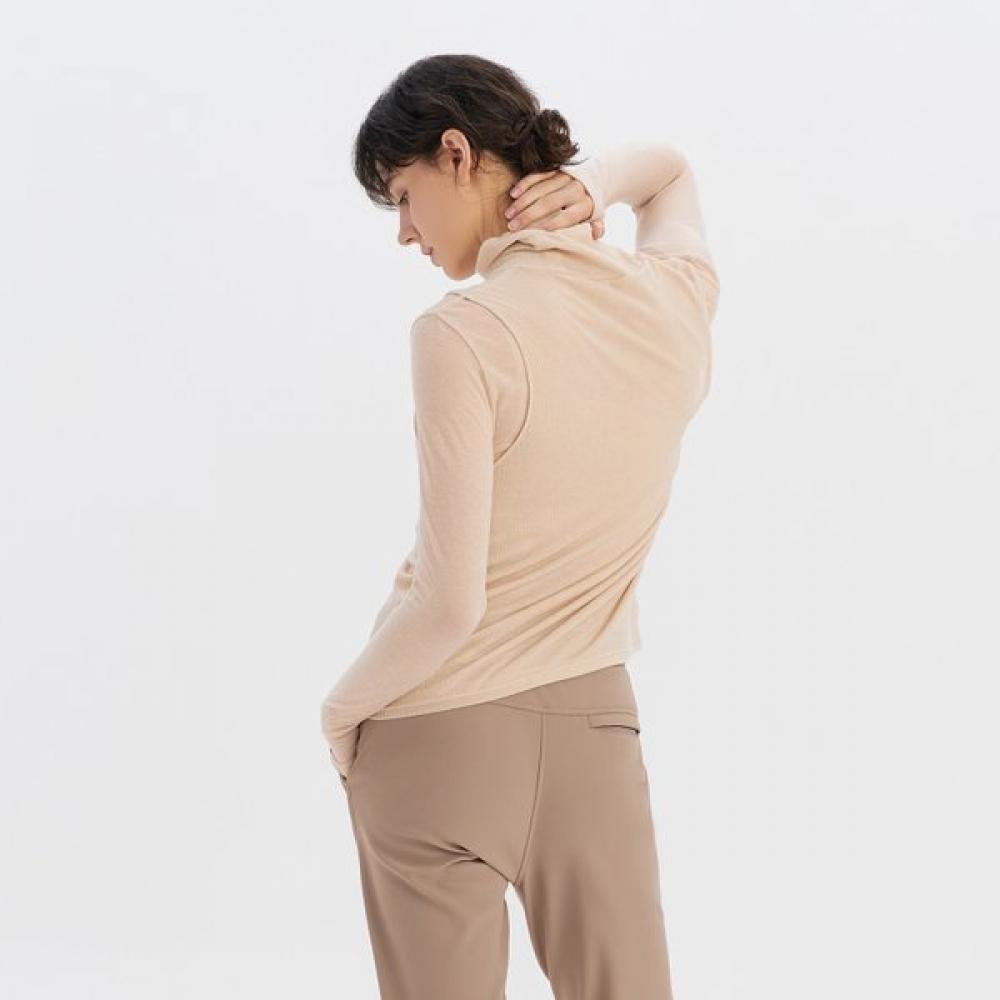Huit Sheer Layered Turtleneck Htwtl3l21t