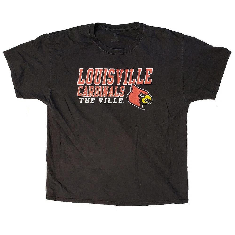 University of Louisville Cardinals The Ville Basketball s s s s s T- Children s T-shirt - XL 140