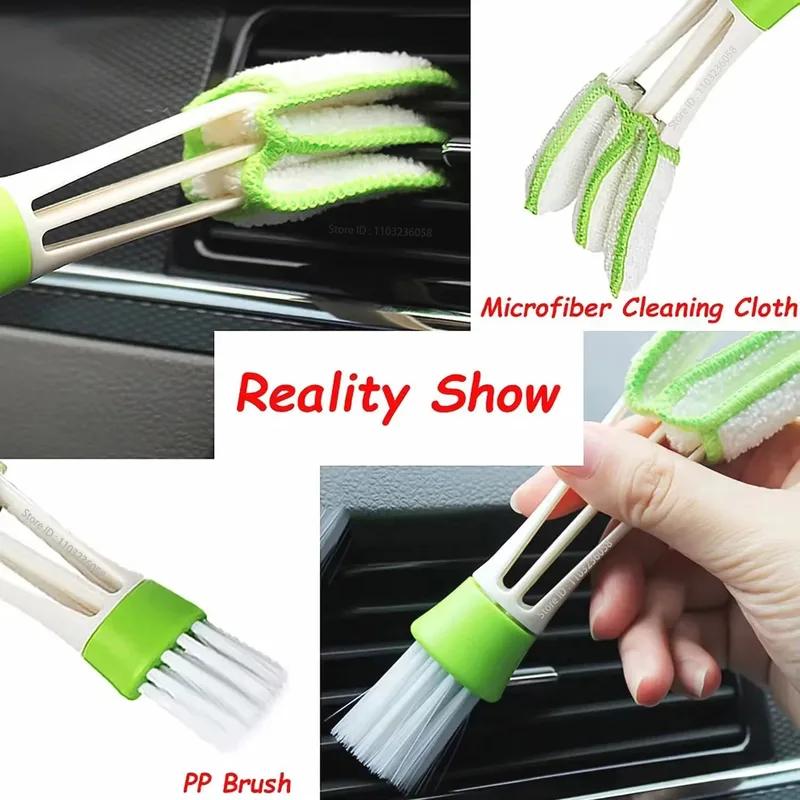 PWS New Car Detailing Brushes Kit Brushes for Automotive Cleaning Auto Air Cleaning Electric Drill Brush Cars Dirt Dust Cleaning