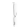 Silver Stainless Steel Bbq Tongs Non Slip Easy Clean Reusable Cooking Utensils For Serving Food Camping Bbq Buffet Oven Tools