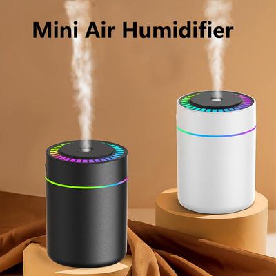 180ML Mini Luftbefeuchter Tragbarer Aromatherapie-Sprayer Ätherischer Öl Diffusor Für Zuhause Auto Ultraschall Leise Nebelerzeuger Diffusor mit LED Farblampe