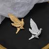 Fashion Animal Sweater Brooch Men'S And Women'S Personality High Sense Eagle Shirt Pin Accessories