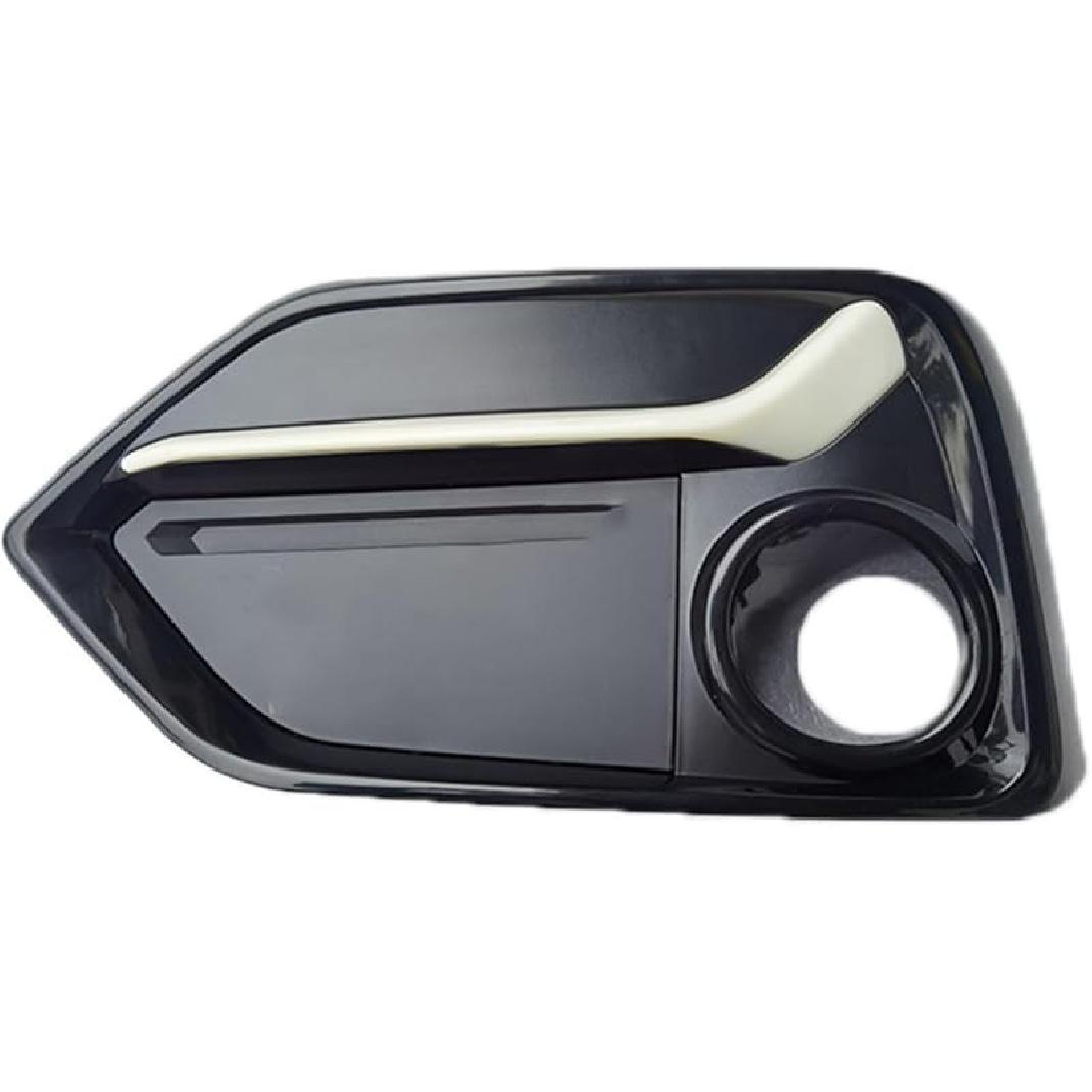 for Civic Hatchback 2020 2021 Car Front Rear Fog Lamp Light Trim Frame Shell Cover Lid Bezel Fog Light Grill Cover Front left