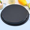 Ruhan 4-Inch Black Pizza Baking Pans (Set of 6)