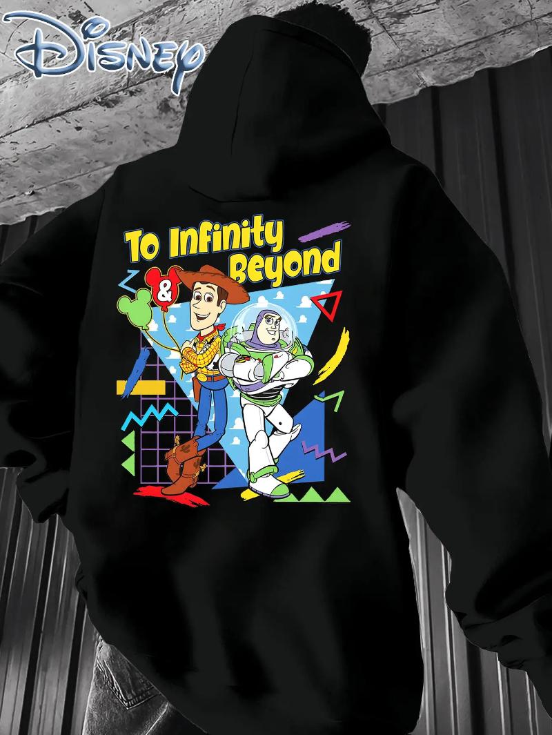 

Disney Buzz Lightyear Infinite Journey Hoodie Men s Loose Hoodie Comfortable and Stylish Autumn/Winter Trendy Hoodie 3XL