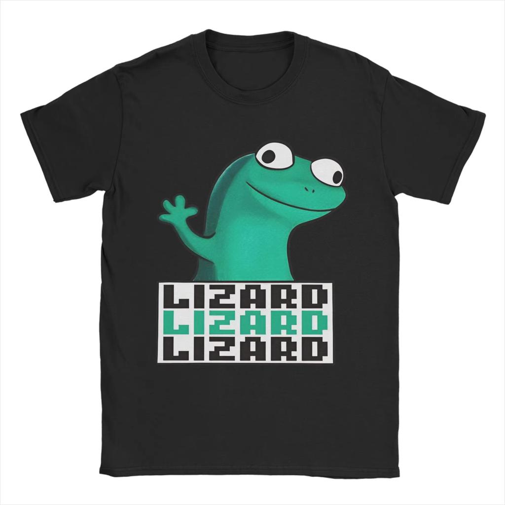 Lizard Lizard Lizard Elio Lizard Unisexs TShirt Unisex ONeck 100Cotton Short Sleeve Y2k Oversized Popular Fashion Funny Tee