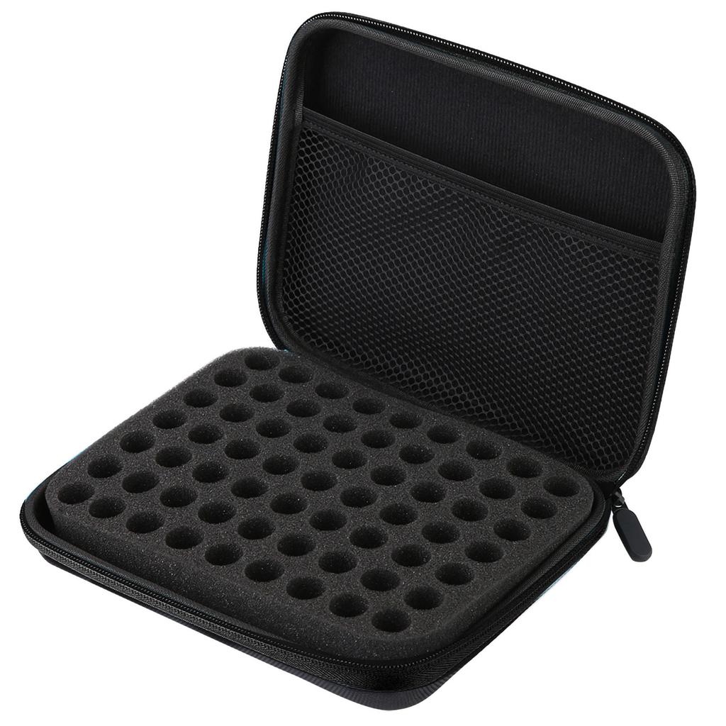 63 Slots Portable Aromatherapy Essential Oil Storage Bag Case Box Organizer