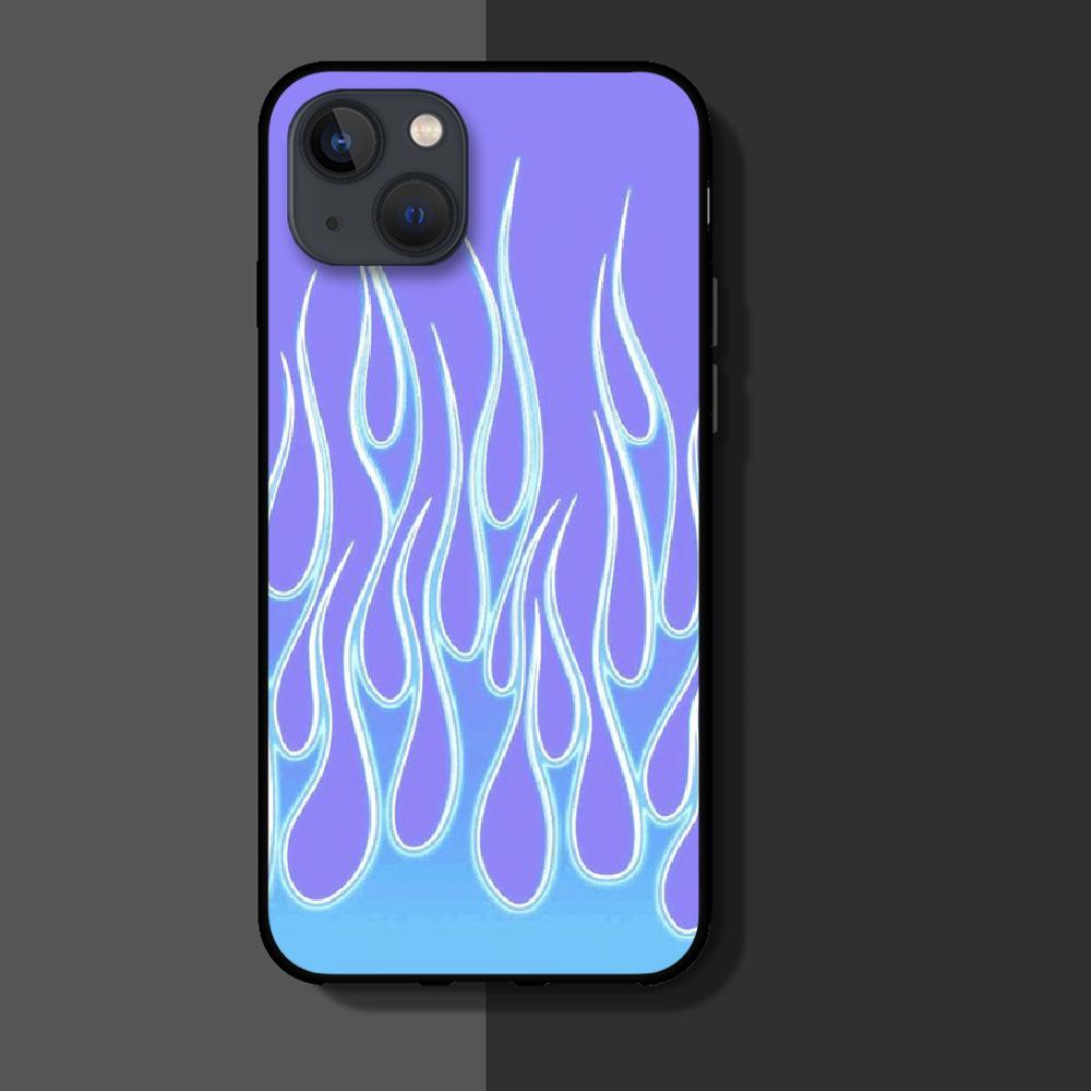 Pouzdro na telefon Fire Pattern Flame Art pro iPhone Samsung Galaxy Redmi Xiaomi Oppo OnePlus Note SA 7 8 9 10 11 12 13 14 20 21 22 23 53 54 Pro Plus Ultra