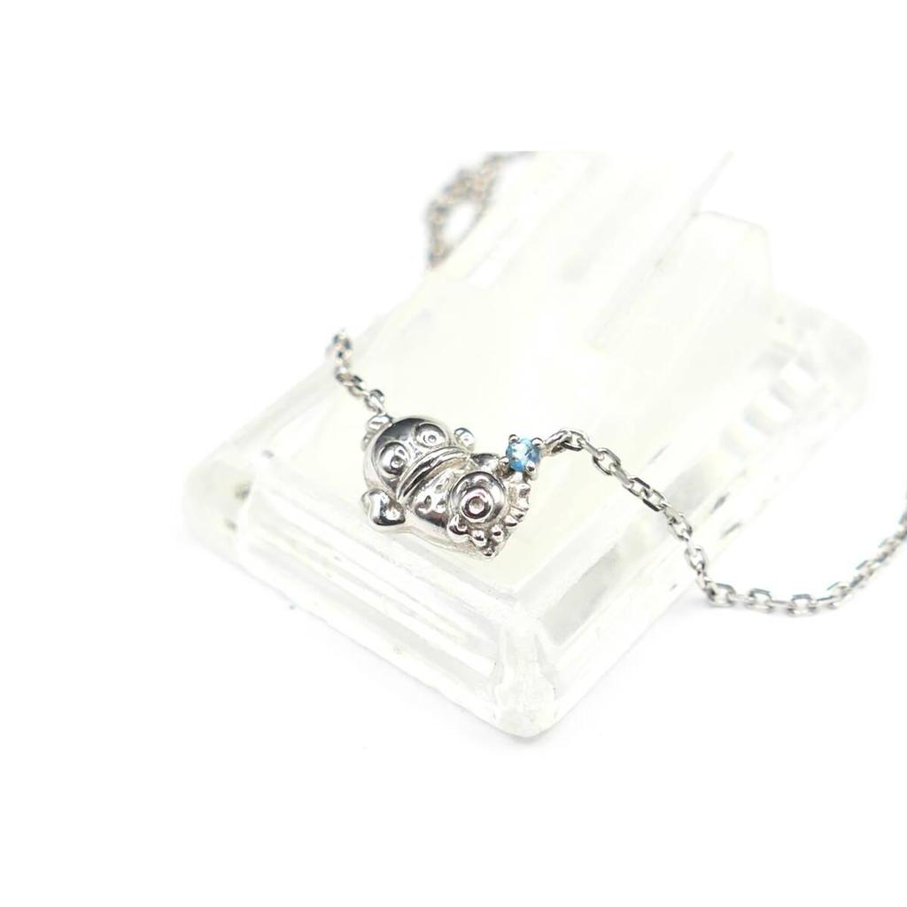 Used Unused U-treasure Sanrio Hankyodon 925 Necklace