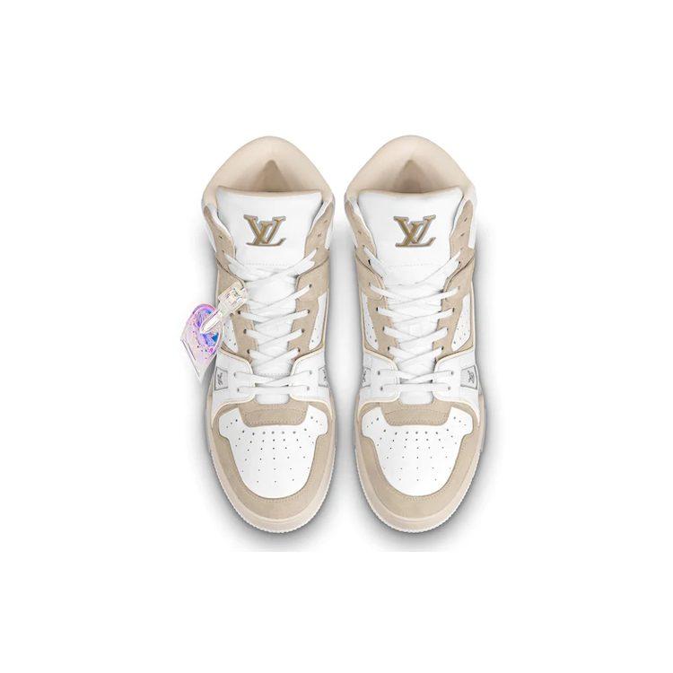 Louis Vuitton Trainer Sneaker White Iridescent 1A7P27