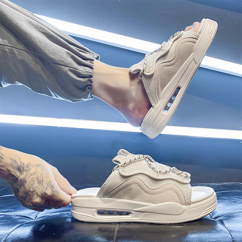 Мода Новый Стиль Мужские Сандалии Уличные Мужские Платформа Спортивные Повседневные — фото 7