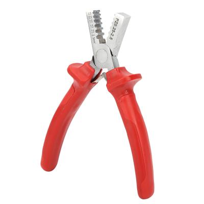 PZ0.252.5 Kabelzange Rot 0.252.5mm Aderendhülsenzange Abisolierzange Elektrikerwerkzeuge