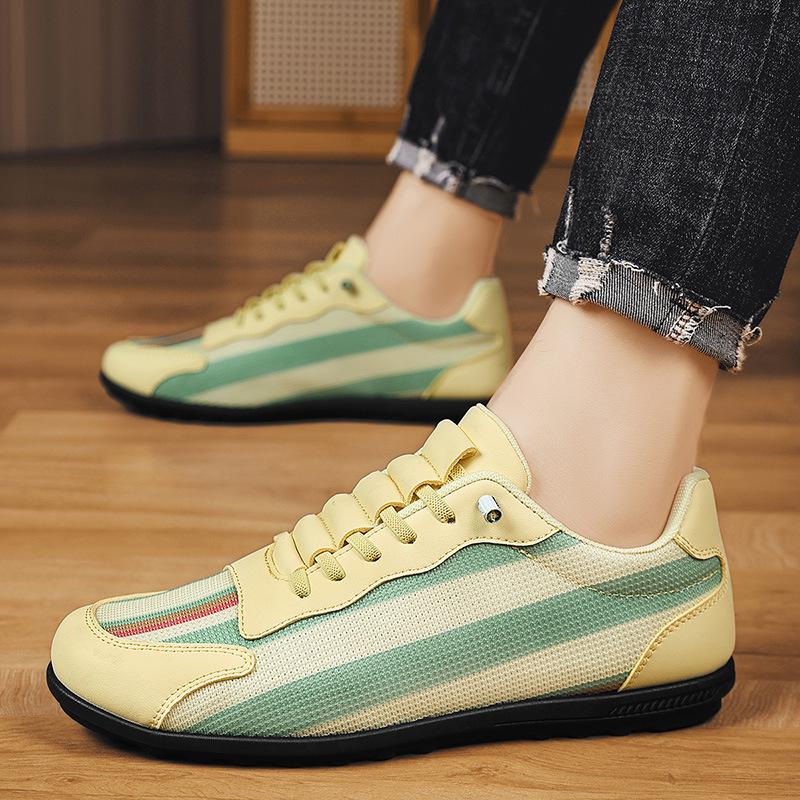 Summer New Shoes Breathable Fly-woven Casual Mesh Shoes Teen Comfortable Lazy Shoes