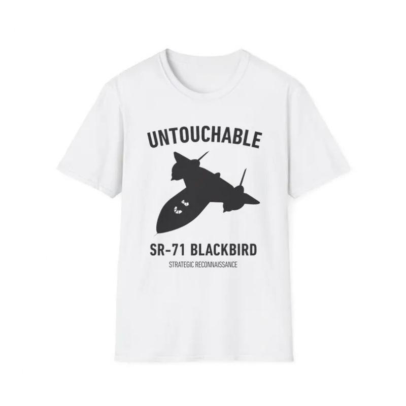 Women s Fashion T-Shirt SR-71 Blackbird T-Shirt | Lockheed SR-71 Spy Plas S белый