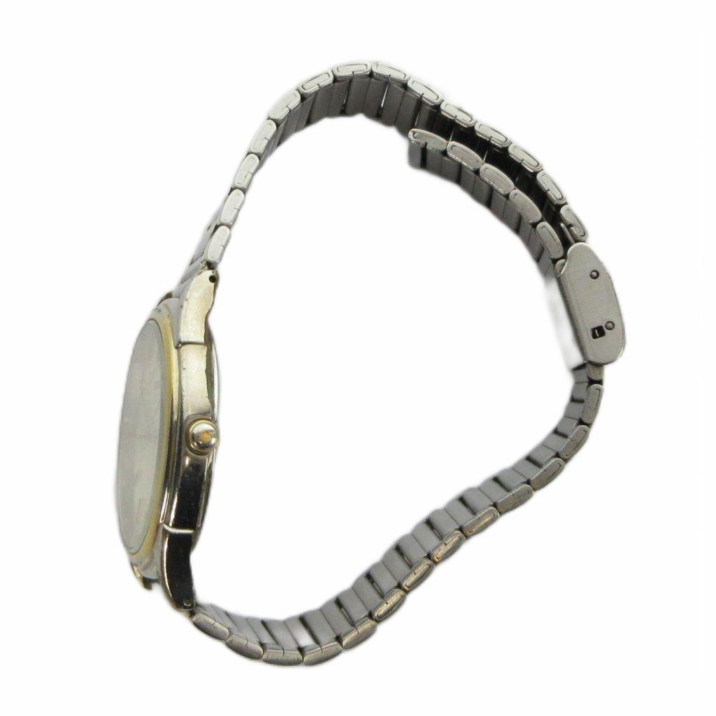 SEIKO Wristwatch Quartz Logo Silver Gold Color 7n01-7140 GY18/MQ Men's