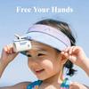 1pc Hipacool Portable Clip Fan 360° Rotatable 100 Speed Wind 12V USB Rechargeable Electric Fan Low Noise Mini Fan Clamp Anywhere