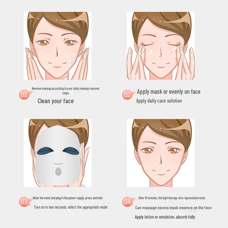 Jindao LED Light Therapy Facial Mask