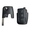 Flip Remote Car Key  433MHz 4D63/4D60 Chip For Ford Fusion Focus Mondeo Fiesta Galaxy F021 HU101 Blade