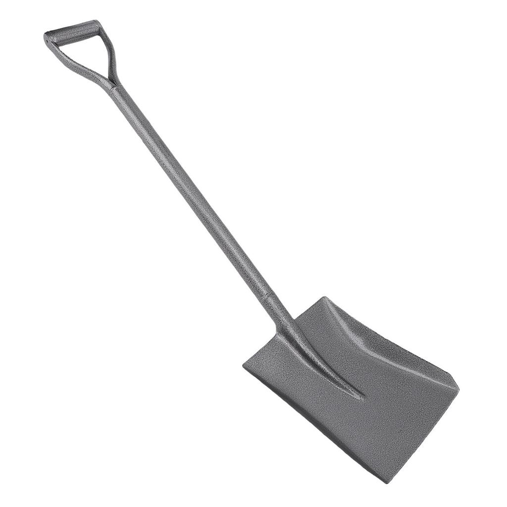 100CM Digging Shovel Manganese Steel Flat Head Short D Handle Shovel for Outdoor Work Gardening Planting